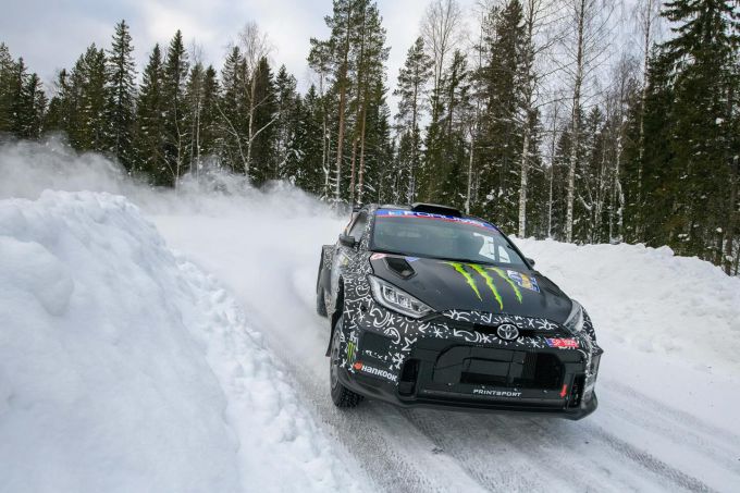 Toyota Gazoo Racing 1-2 overwinning Rally Sweden 2025 Foto 10 Oliver Solberg