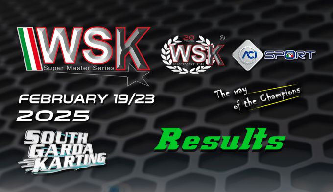 Resultaten: Race 3 WSK Super Master Series op het South Garda Karting circuit in Lonato