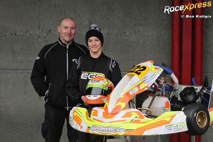 Yani Stevensheyden met vader Gunther