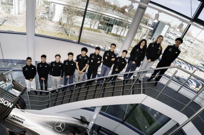 Mercedes-AMG PETRONAS F1 Team Junior-klas van 2025: Juniorprogramma aangekondigd