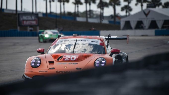 12H Sebring 2025 Nr7 Porsche 963 winnaar met Felipe Nasr, Nick Tandy en Laurens Vanthoor Foto 18