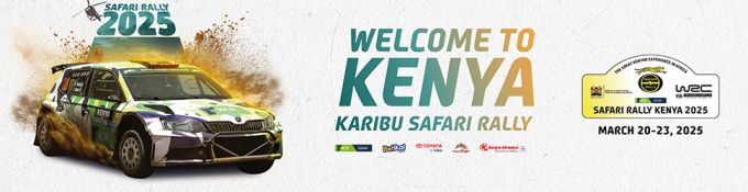 FIA WRC Safari Rally Kenia Foto event banner