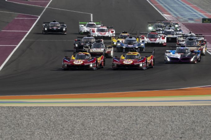 FIA WEC 2025 Qatar 1812km Ferrari 1-2-3 overwinning Foto 2