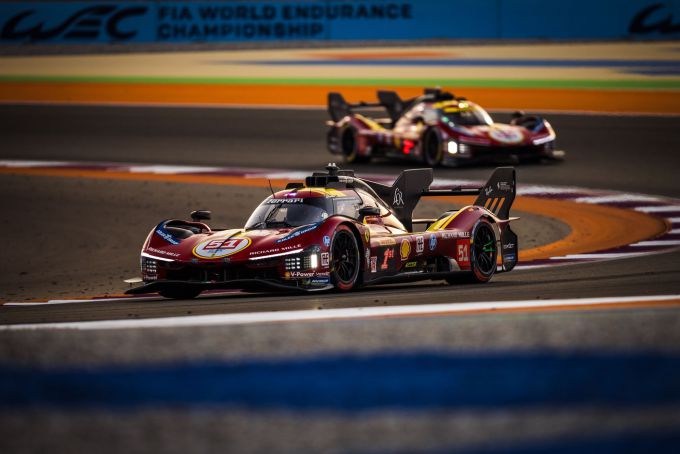 FIA WEC 2025 Qatar 1812km Ferrari 1-2-3 overwinning Foto 4