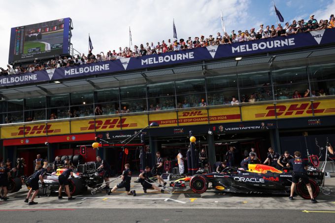 F1 GP Australië 2025 Melbourne P2 voor Max Verstappen RBCP Foto 6