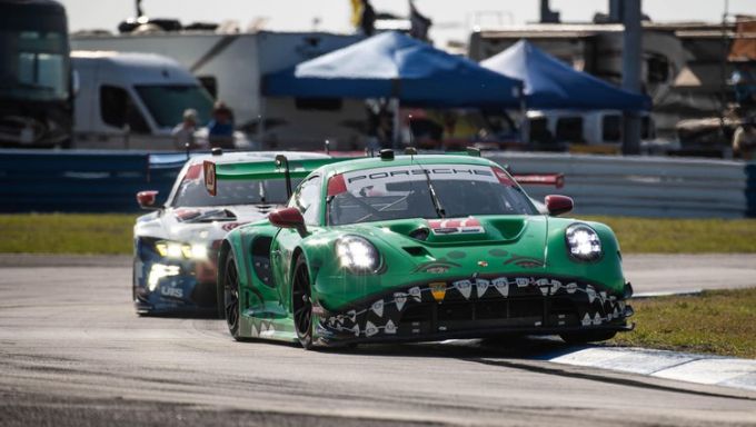 12H Sebring 2025 Nr7 Porsche 963 winnaar met Felipe Nasr, Nick Tandy en Laurens Vanthoor Foto 6