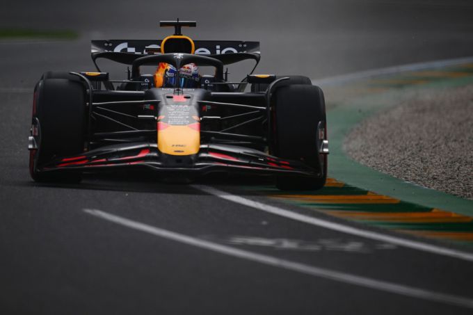 F1 GP Australië 2025 Melbourne P2 voor Max Verstappen RBCP Foto 8