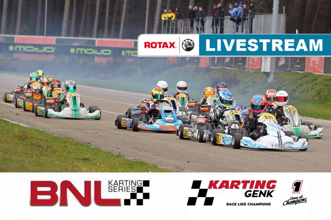 Livestream 2025 Rotax Max BNL Karting Series - Race 1 op Karting Genk