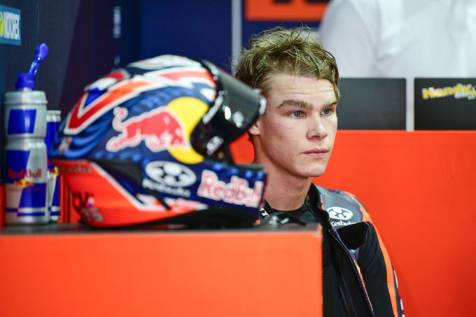 Collin Veijer start de Moto2 race in Argentinië vanaf P25
