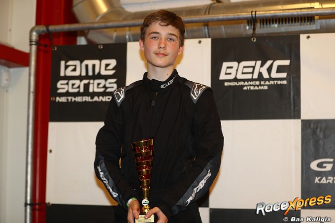 Weer podium Willem Baars