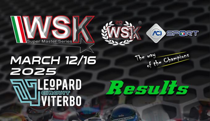 Resultaten: Race 5 WSK Super Master Series - Leopard Circuit Viterbo