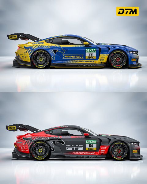 HRT Ford Performance DTM 2025 Arjun Maini Fabio Scherer Foto 3