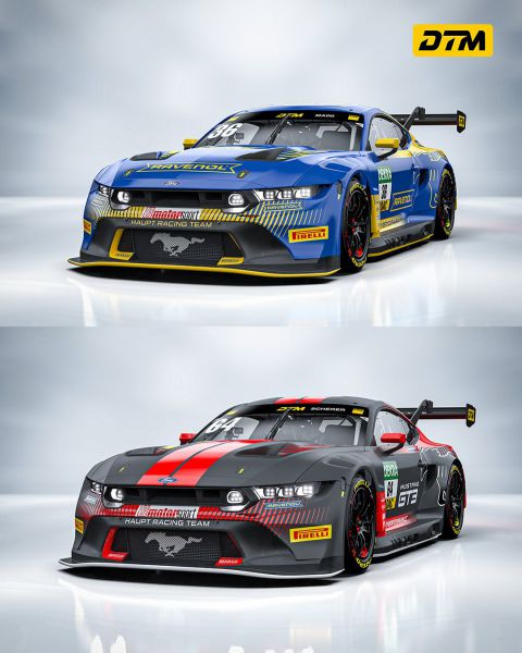 HRT Ford Performance DTM 2025 Arjun Maini Fabio Scherer Foto 4