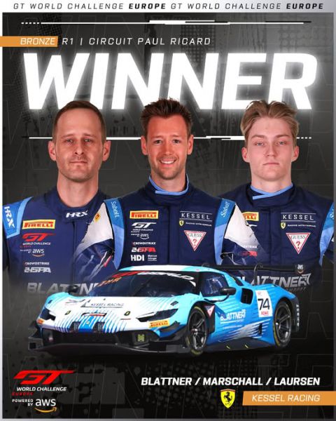 GT World Challenge Europe powered by AWS-race 6 Hours of Paul Ricard Foto 3