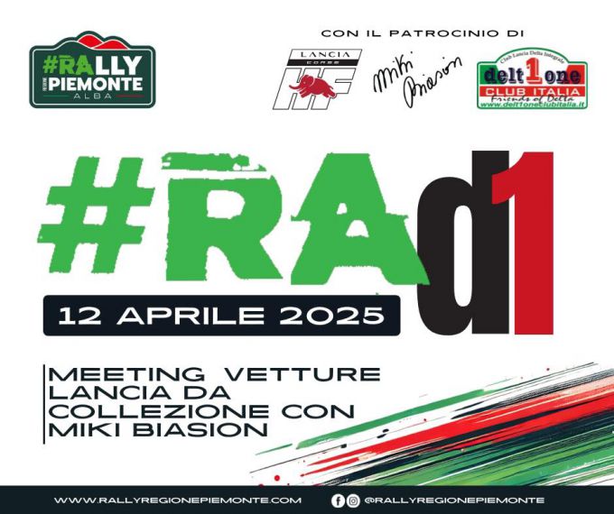 Lancia keert terug in de rallywereld Rally Piemonte 2025 Rally Piemonte Foto 9