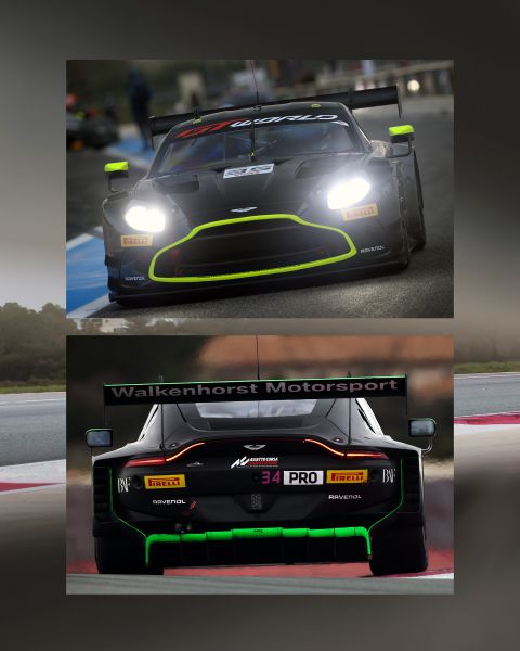 GT World Challenge Europe powered by AWS Endurance Cup Circuit Paul Ricard Le Castellet Aston Martin Walkenhorst Motorsport Foto 7