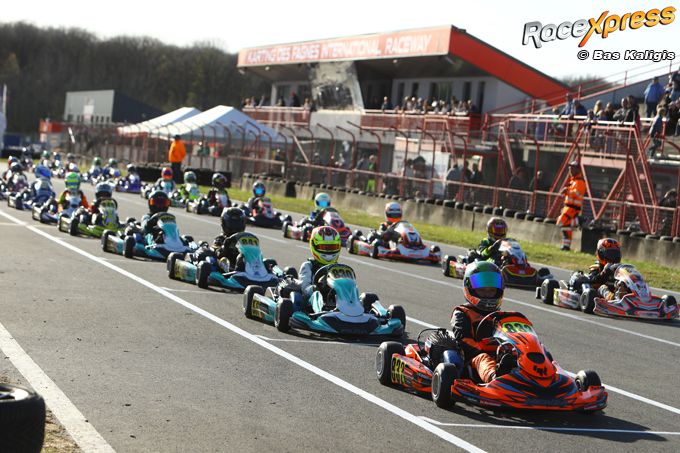 Karttalent Julian van de Coterlet grijpt knap podium in IAME Series Benelux!