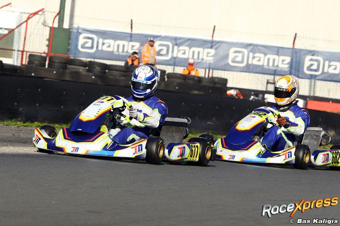 Karttalent Sky Defourny zegeviert in zenuwslopende finale IAME Series Benelux