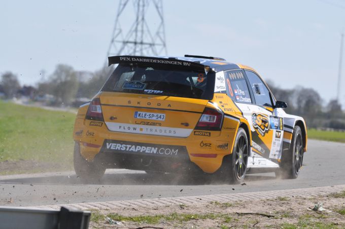 Van Wieren Zuiderzeerally 2025 Foto 6 Stan Pex Skoda Fabia Rally2 Evo achterzijde