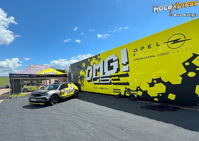Opel Mokka GSE Rally Première tijdens ELE Rally