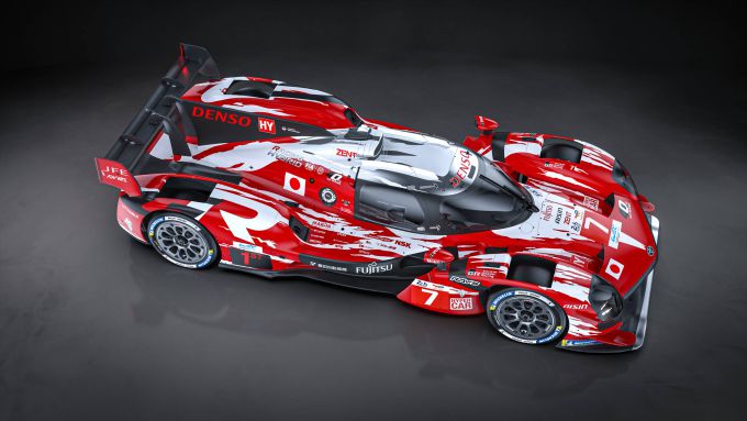 Toyota livery 24H of Le Mans