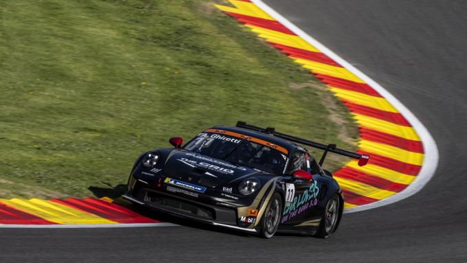 Porsche Sixt Carrera Cup Deutschland Spa-Francorchamps 2025 race vrijdag Foto 2 Alessandro Ghiretti