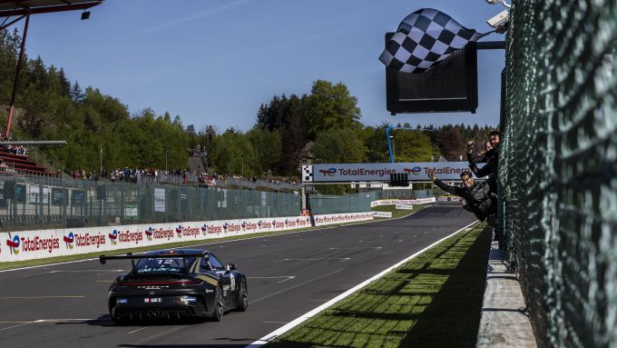 Porsche Sixt Carrera Cup Deutschland Circuit de Spa-Francorchamps Foto 2 Flynt Schuring racewinnaar