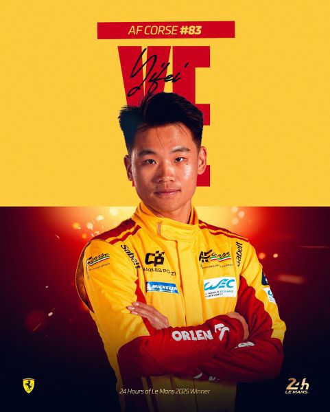 24H Le Mans 2025 Ferrari winnaar