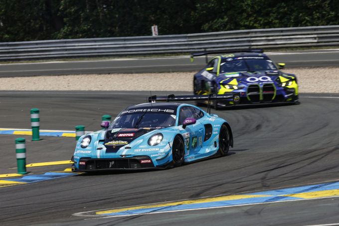24 Uur Le Mans 2025 Foto 2 Porsche leider LMGT3