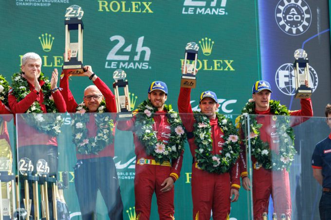 Ferrari winnaar Le Mans 2025 Foto 7