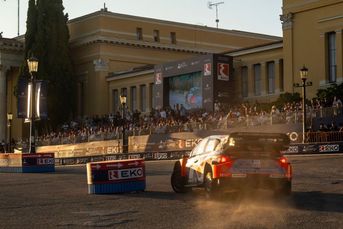 EKO Acropolis Rally Greece Thierry Neuville