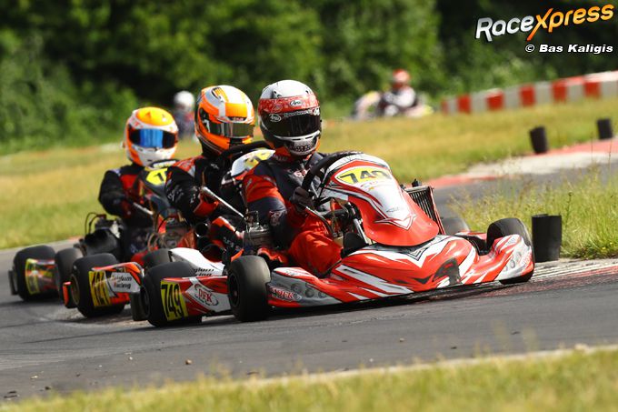 Karttopper Tristan Bellon dendert naar knappe tweede plaats in Kerpen