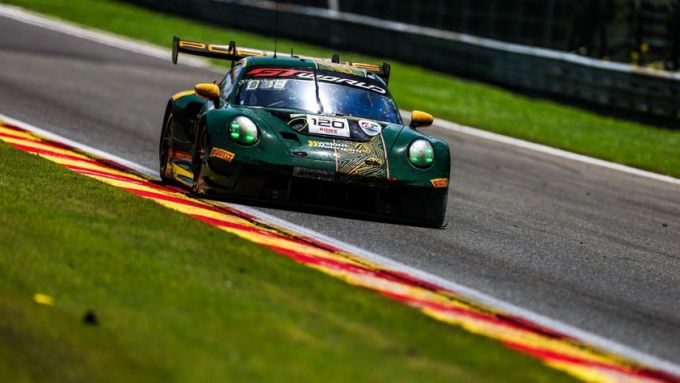 Porsche @ 24H Spa 2025 Foto 11 Wright Motorsports (#120), Adam Adelson (USA), Elliott Skeer (USA), Tom Sargent (AUS)