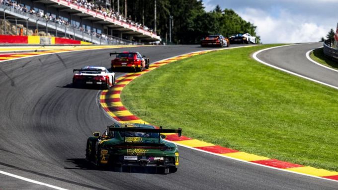 Porsche @ 24H Spa 2025 Foto 13 Wright Motorsports (#120), Adam Adelson (USA), Elliott Skeer (USA), Tom Sargent (AUS)