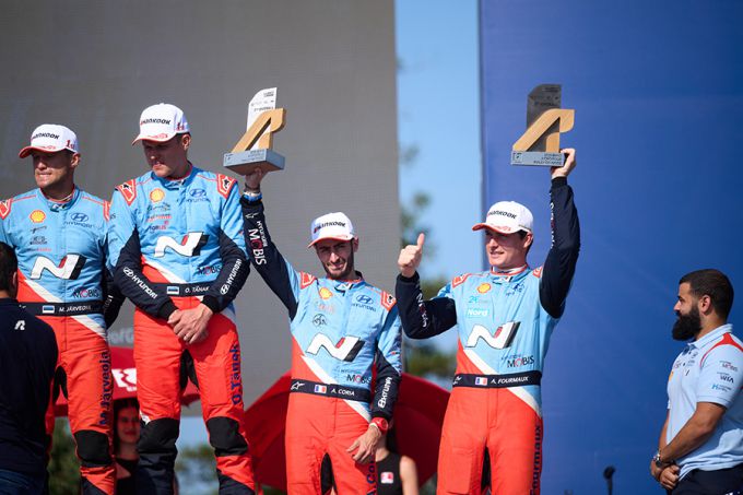 FIA WRC EKO Akropolis Rally Griekenland 2025 Hyundai Motorsport Foto 5 Ott Tänak/Martin Järveoja Hyundai i20 N Rally1