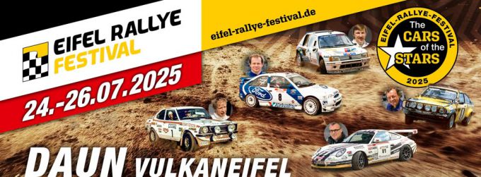 ADAC Eifel Rally Festival event banner