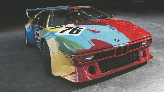 Fine Art on Wheels BMW Art Cars tentoonstelling Louwman Museum #4 Andy Warhol BMW M1 1979