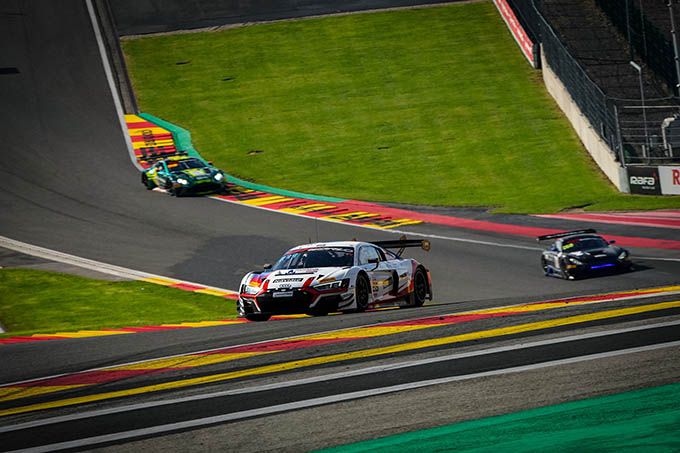 R8 LMS GT3 EVO II van Saintéloc Racing  Lorens Lecertua