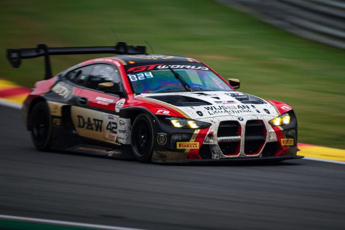 CrowdStrike 24 uur Spa 2025 BMW M Motorsport, ROWE Racing, Team WRT Foto 3 Nr42_BMW_M4_GT3_EVO_Jarrod_Waberski_RSA_Will_Moore_GBR_en_Mex_Jansen_NED