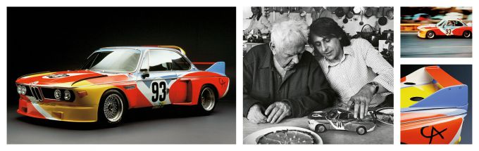 Fine Art on Wheels BMW Art Cars tentoonstelling Louwman Museum #1 Alexander Calder collage