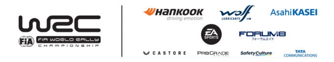 FIA World Rally Championship (WRC) banner