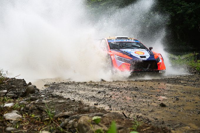 FIA WRC EKO Akropolis Rally Griekenland 2025 Hyundai Motorsport Foto 2 Ott Tänak/Martin Järveoja Hyundai i20 N Rally1