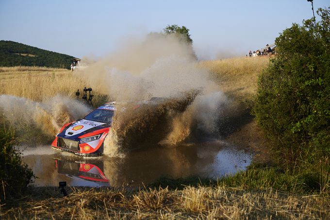 FIA WRC EKO Akropolis Rally Griekenland 2025 Hyundai Motorsport Foto 4 Ott Tänak/Martin Järveoja Hyundai i20 N Rally1