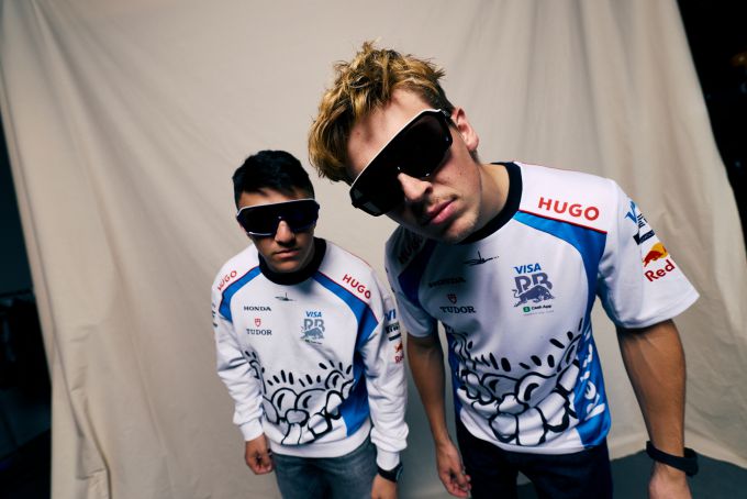 Isack Hadjar en Liam Lawson