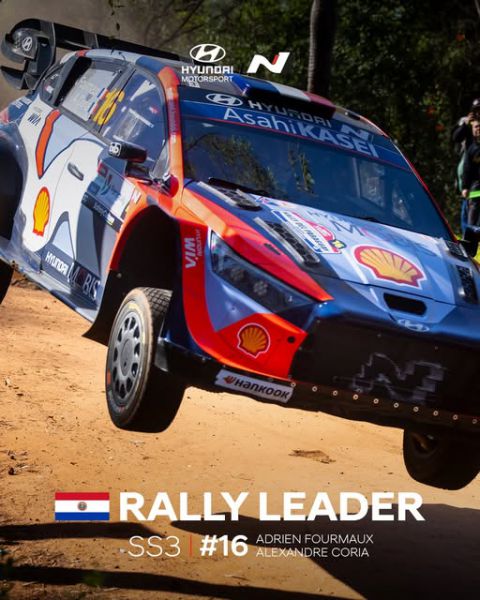Fourmaux leidt terwijl Paraguayans brute debuut andere WRC-toppers afstraft; topprestatie Pajari met P3