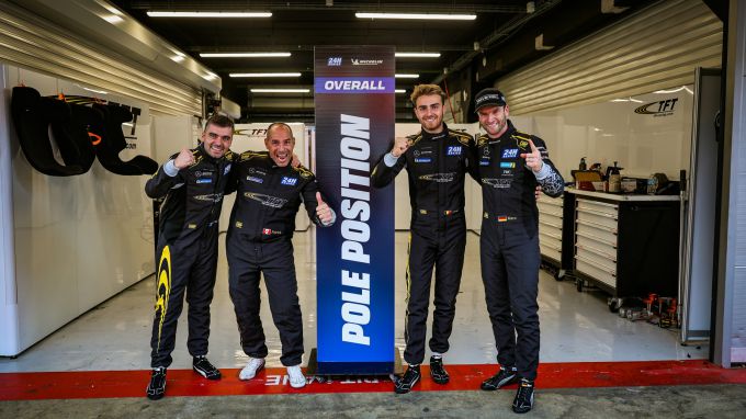 TFT Racing pakt de pole in Michelin 24H BARCELONA na kwalificatiedominantie van Boisson, Paque en Engel