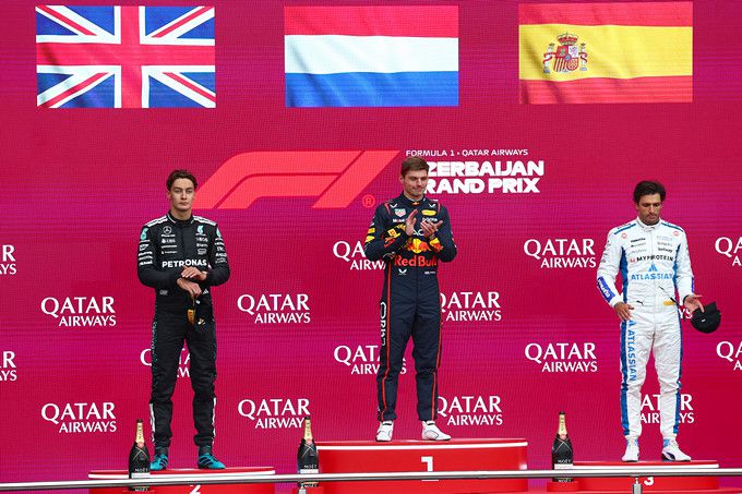 podium F1 Bakoe