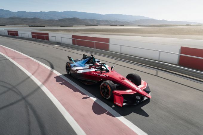 ABB FIA Formule E-kampioenschap 2026 Citroën GEN3 Evo-eenzitter 100% elektrisch 2