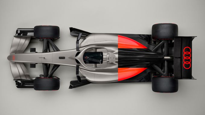 Audi onthult design Formule 1-auto voor 2026
