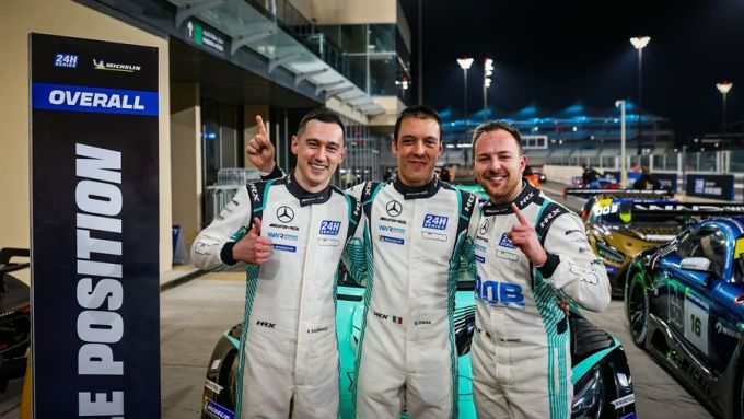 Winward en Mercedes domineren Abu Dhabi kwalificatie: volledige eerste startrij, PRO-AM pole en GT3-top + UITSLAG